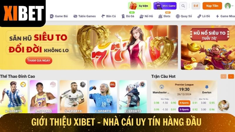 Giới thiệu sơ lược về nhà cái XIBET